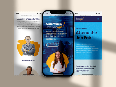 Community Job Fair Website