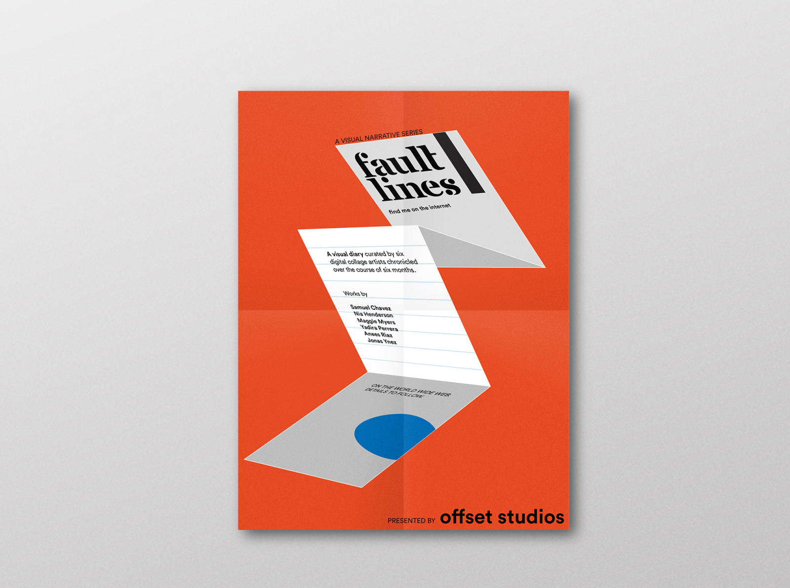Fault Lines Poster by Naureen Meyer on Dribbble