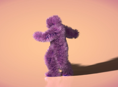 Dancing Queen (Motion Graphics) animation c4d character cinema4d dance dancing fur furry motion capture motion design motiongraphics purple
