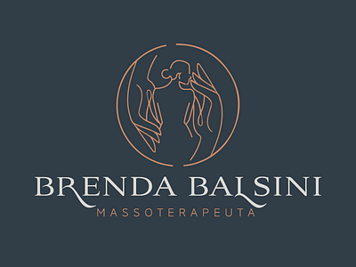 Logotipo: Brenda Balsini identidade de marca identidade visual logo