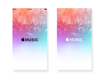 Which color do you like? applemusic ios logo