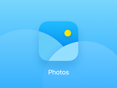 Photos application icon