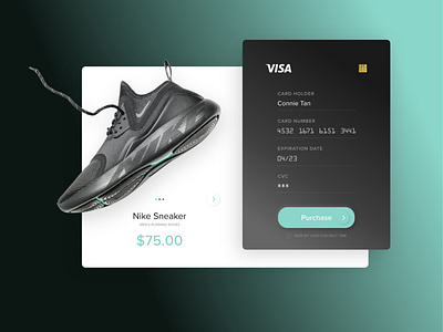 #DailyUI - 02 Credit Card Checkout