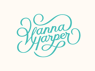 Vanna Harper lettering