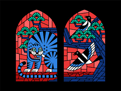 Preacher Stained Glass '17