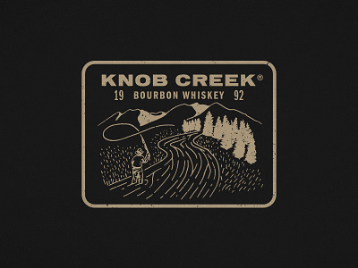 Knob Creek Pt. 4 bourbon creek fishing fly fishing mountains trees trout water whiskey