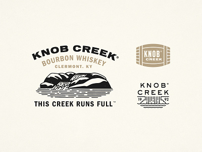 Knob Creek Pt. 5 barrel bourbon rocks water creek water fall whiskey