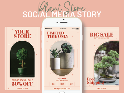 Plant Store Media Social Story
