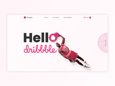 Hello Dribbble! debut design dribbble hello hello dribbble hello dribble hellodribbble main screen ui ux