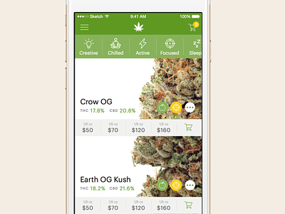 Weed Delivery App app delivery iphone weed