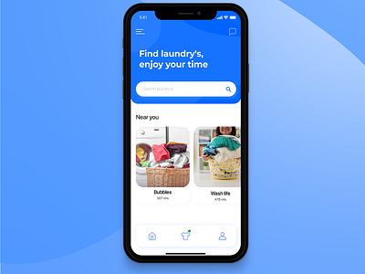 Laundry app concept