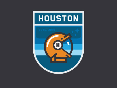 Houston Space Helmet