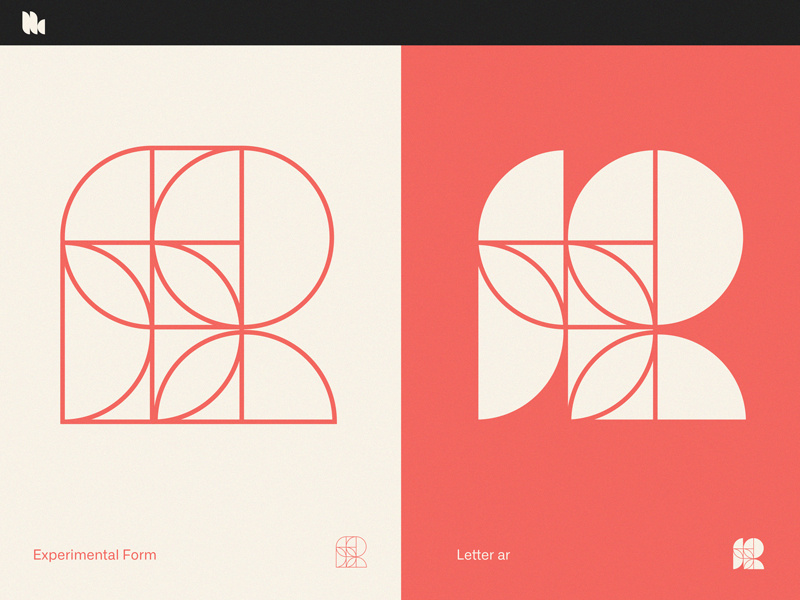 The letter R exploration by Sophia Umansky on Dribbble