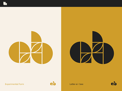 The lowercase letters a + b exploration alphabet display type experimental exploration font form fun geometric letter a letter b lines minimalism modern playful shapes typography