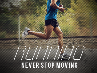 RUNNING poster running