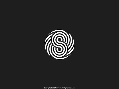 S For Spin icon logo logomark mark s spin