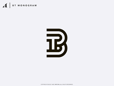BT MONOGRAM branding branding identity bt design icon letter lettering logo logomark logotype monogram tb typography