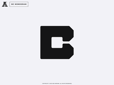 BC MONOGRAM bc cb design icon letter lettering logo logomark logotype mark monogram typography