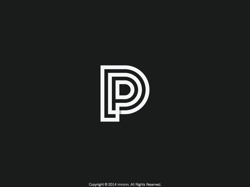 PP Monogram by Ade Imronn on Dribbble