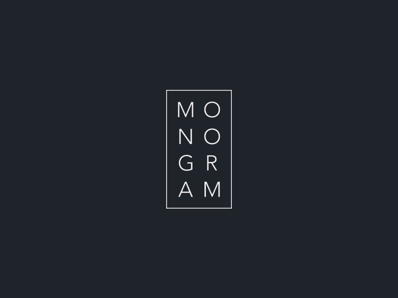MONOGRAM I icon logo logomark mark monogram portfolio