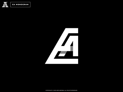 EA MONOGRAM ae design ea icon letter lettering logo logomark mark monogram typography