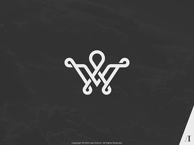 WM icon letter lettering logo logomark logotype mark monogram wm