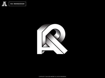 RA Monogram a ar branding design icon letter lettering logo logomark mark monogram r ra typography
