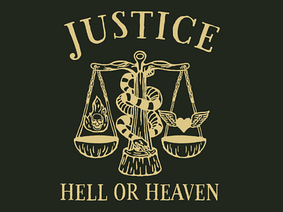 T Shirt Logo Brand Justice Hell designs, themes, templates and ...