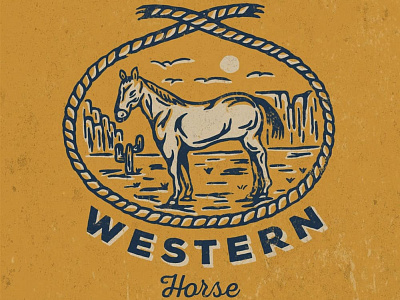 Western apparel artwork badass badge branding design illustration logo vector art vintage