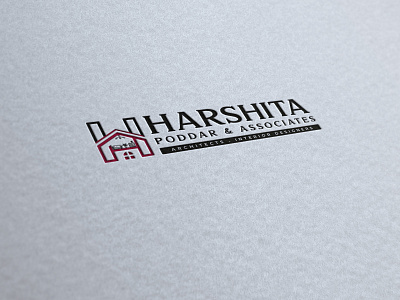 Harshita Poddar & Associates logo logo design logo design concept logo designer logodesign