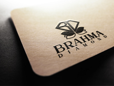 Brahma Diamond | Diamond Manufacturer Logo Design brand logo branding design illustraion logo logo design logo design concept logo designer logodesign vector