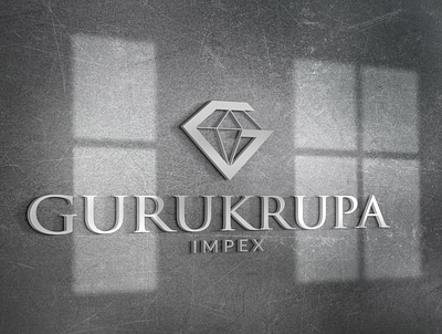Gurukrupa | Diamond Manufacturer Logo Design