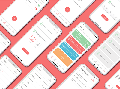 Care Medical app design light medical ui