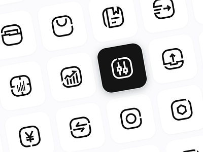 ICON data design icon ui 精致