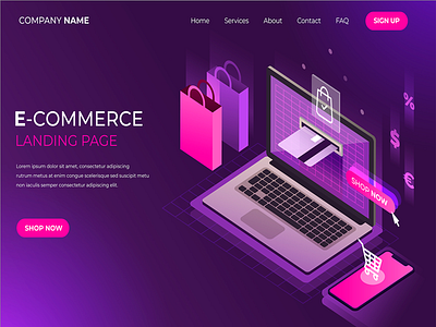E-Commerce Landing page bussiness website elementor lead page lnading page one page promotion page sales funnel sales page single product website wordpress