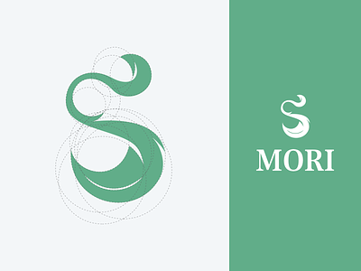 Mori logo app design icon illustration logo
