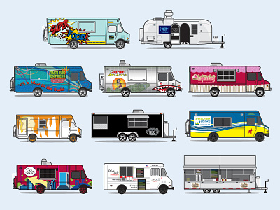 Jacksonville Food Trucks illustration