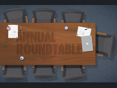 Annual Roundtable aiga digital illustration event graphic