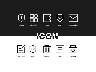 functionality icon design flat icon ui