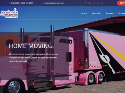 Victory van corporation - Web Development