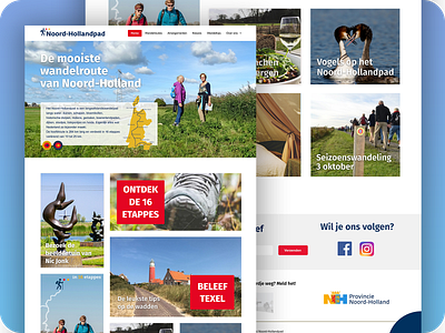 Website Noord-Holland Pad