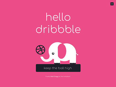 Officially on Dribbble💗