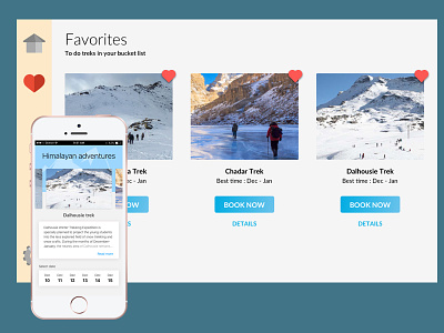 For trek lovers favourites himalayas infocard ios ipad iphone trekking app