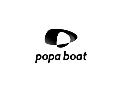popa boat boat city identity logo logotype mark minimal sea typography
