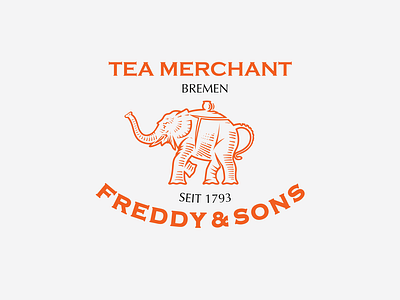 Tea House Of Freddy & Son's Logo Pt.2