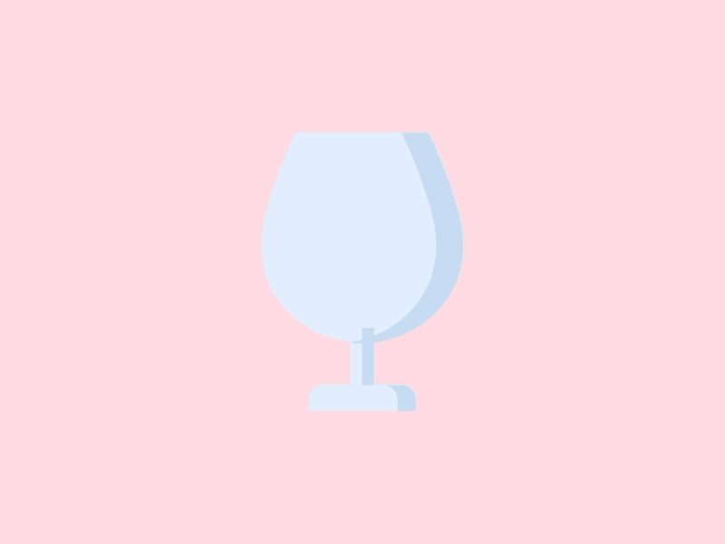 Simple Wineglass Animation design icon illustration interaction design interface minimal motion design ui wine glass