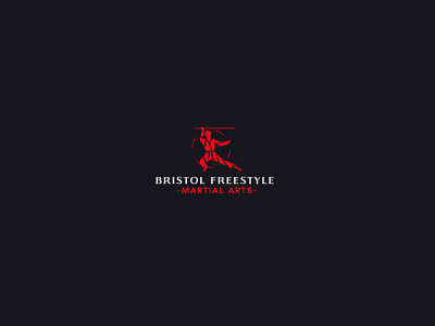 Bristol Freestyle Martial Arts brand identity logo design martial arts logo