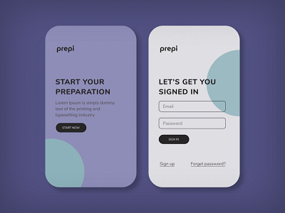 User onboarding deisgn app design application branding color theme education app illustration minimal minimalist sign in signup typography ui ux web design