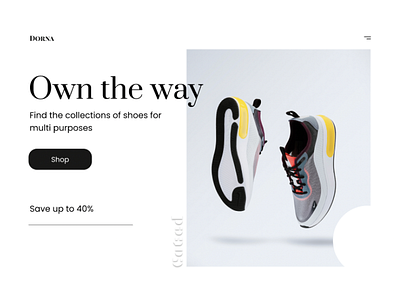 Online shoes store android app design app design design illustration logo minimal minimalist typography ui ux