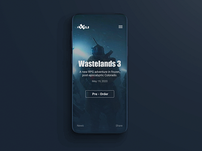 Wastelands 3 Mobile Interface @uiux @webdesign @prototyping @uxui @web @prototyping @uxui @webdesign @prototyping app design flat ui ux web